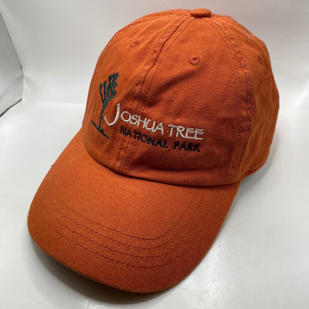 JOSHUA TREE National Park Ouray Baseball Hat Mens Orange Cotton Strapback Cap